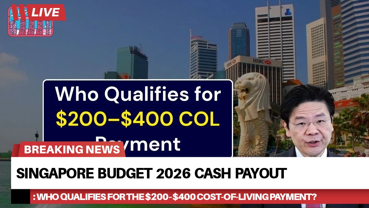 Singapore Budget 2026 Cash Payout