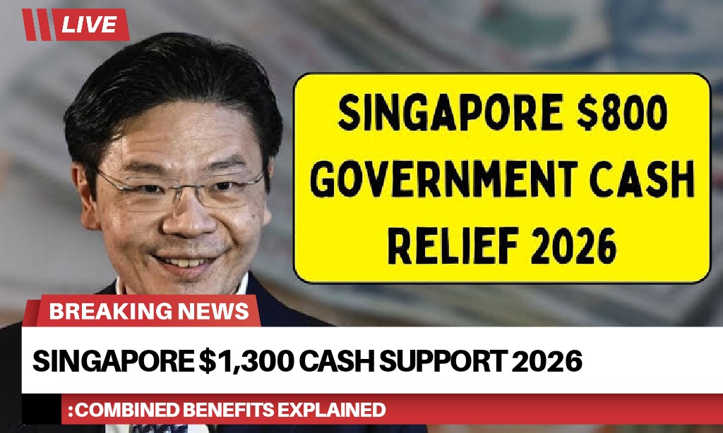Singapore $1,300 Cash
